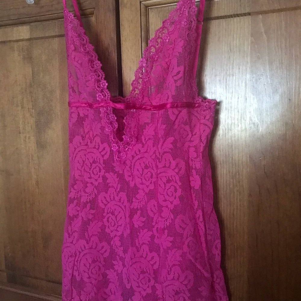 Pink Lace Cami top Victoria Secret Size XS